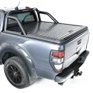 Ladlåg fra Protop Lift-Up i aluminium - Sort kompatibelt med OE Roll-bar til Ford Ranger D/C Årgang 2019-2022